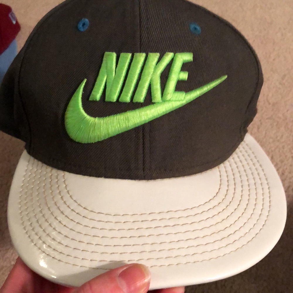 Nike baseball hat with adjustable back and tie dye